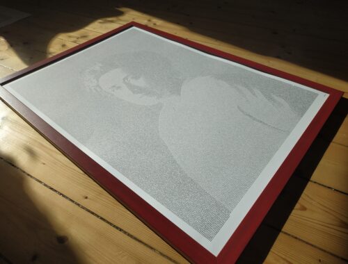 Rosa Luxemburg Poster "Sozialreform oder Revolution"