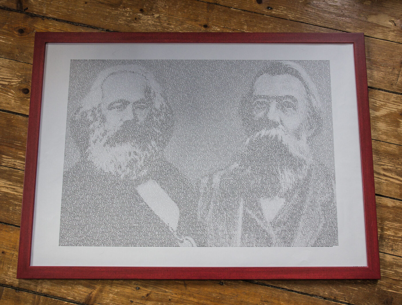 Marx und Engels Poster - Das Manifest der Kommunistischen Partei