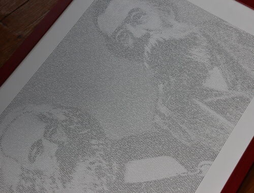 Marx und Engels Poster